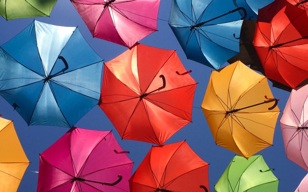 The Umbrella Salesperson: a free verse poem