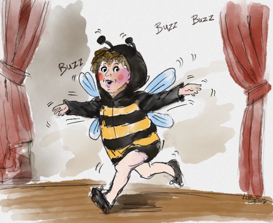 The Bee Who Forgot the Words: Echo Poem (And Audio&nbsp;Narration)