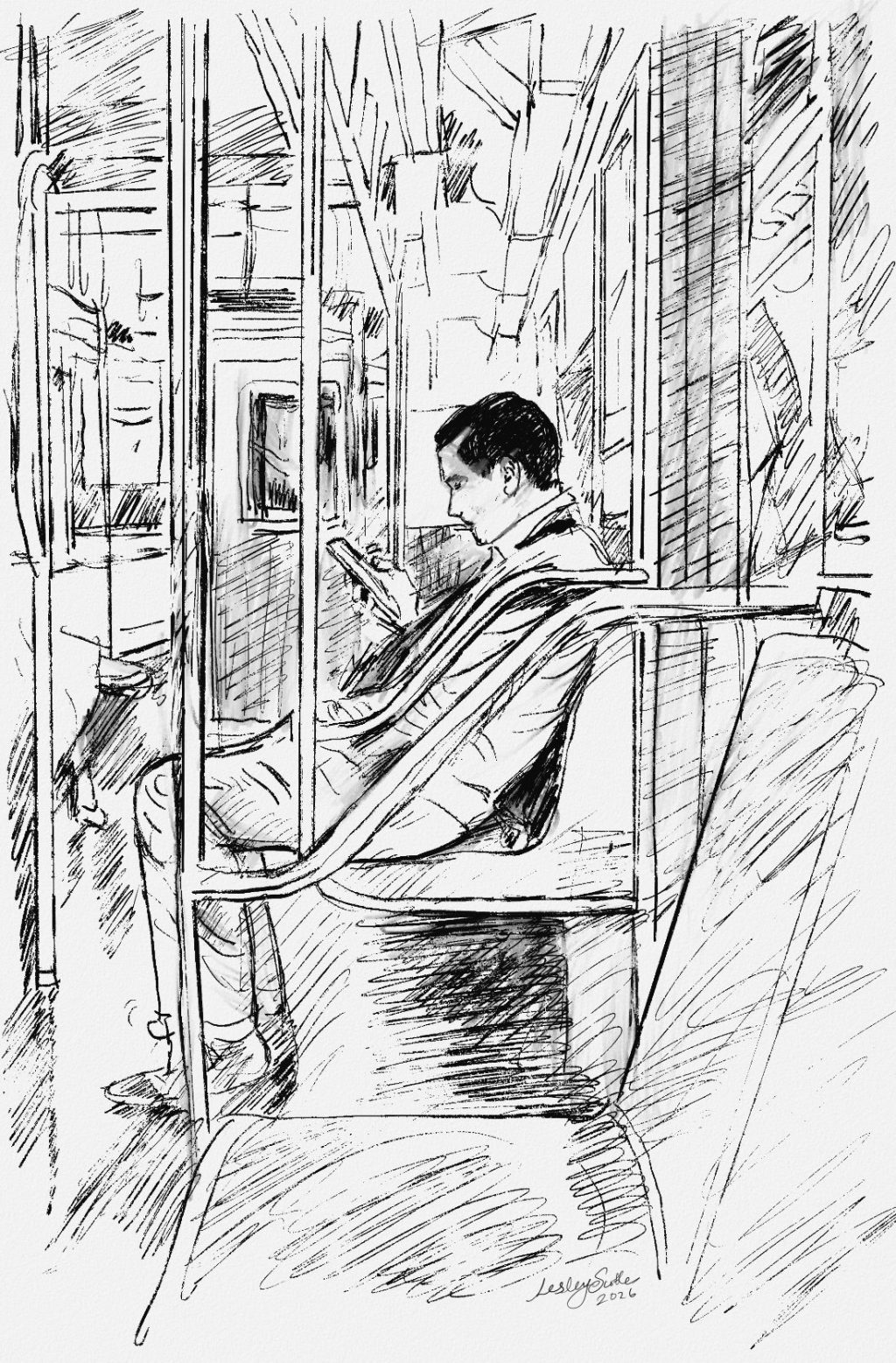 The Man on the Train: a micro&nbsp;poem